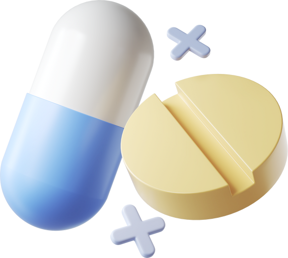 Drugs and Medicine 3d icon